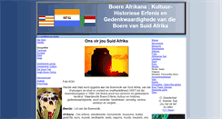 Desktop Screenshot of boereafrikana.com